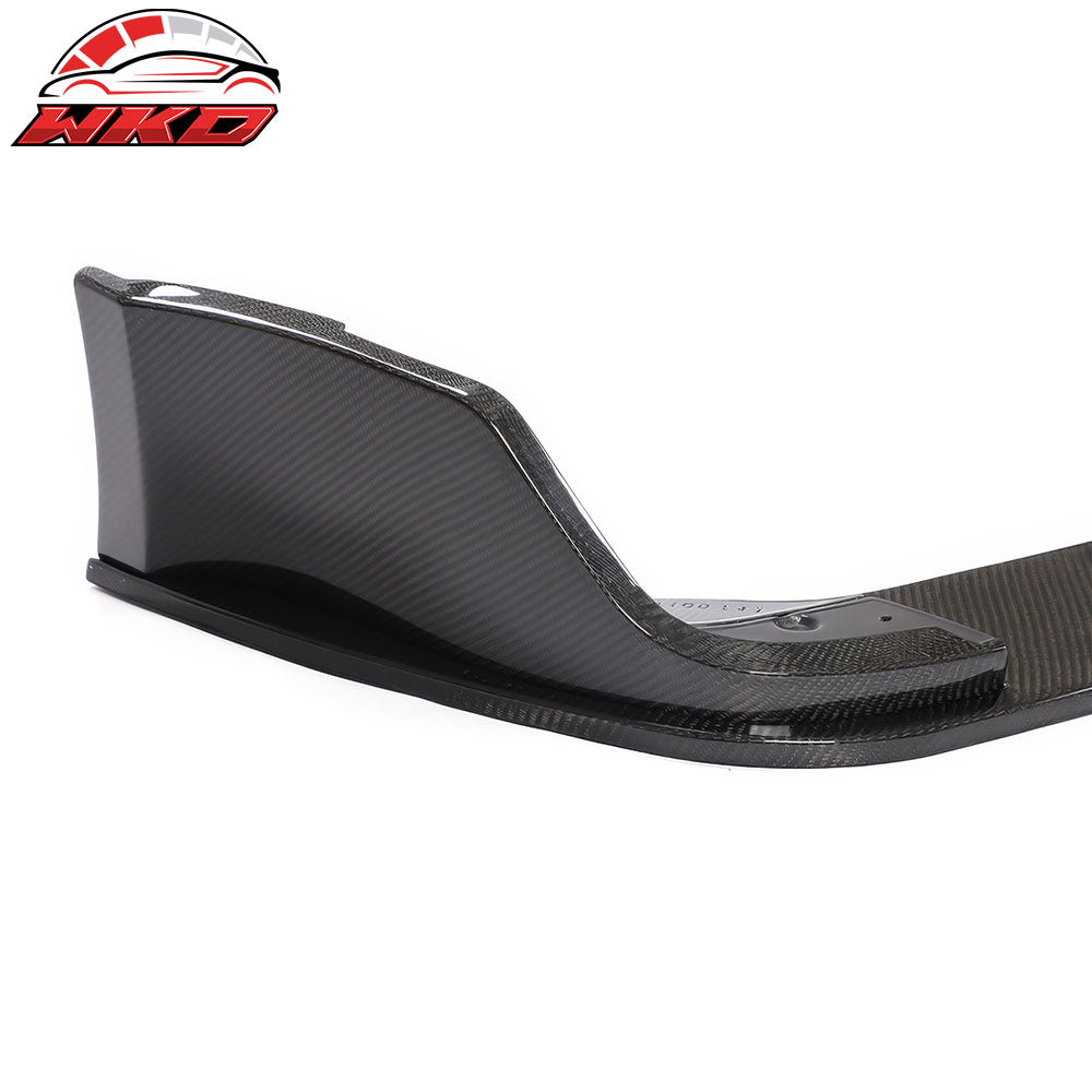 Fits 20-25 Toyota GR Supra A90 A91 MZ Speed Rear Bumper Lip Gloss Carbon Fiber