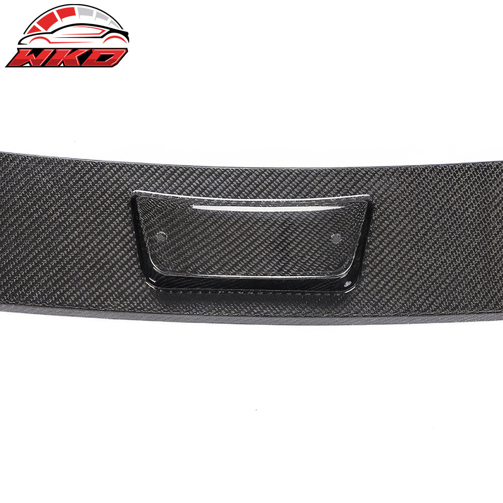 Fits 20-25 Toyota GR Supra A90 A91 MZ Speed Rear Bumper Lip Gloss Carbon Fiber