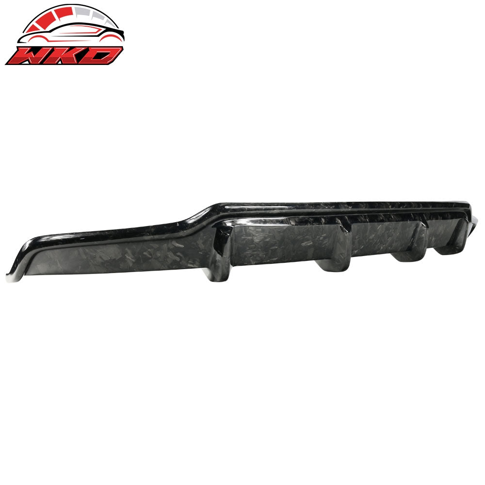17-23 Tesla Model 3 V Style Rear Bumper Lip Diffuser Forged Carbon Fiber | Wholesale