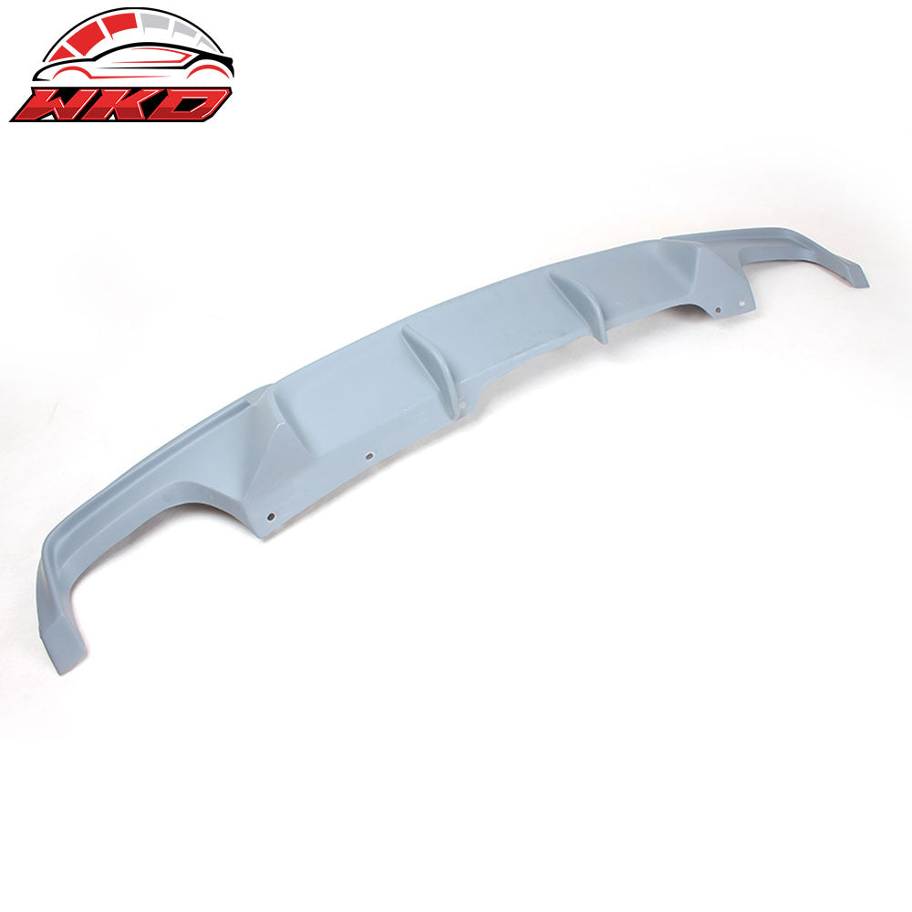 11-16 BMW 5 Series F10 M-Sport Sedan VO Style Rear Bumper Lip Diffuser FRP | Wholesale