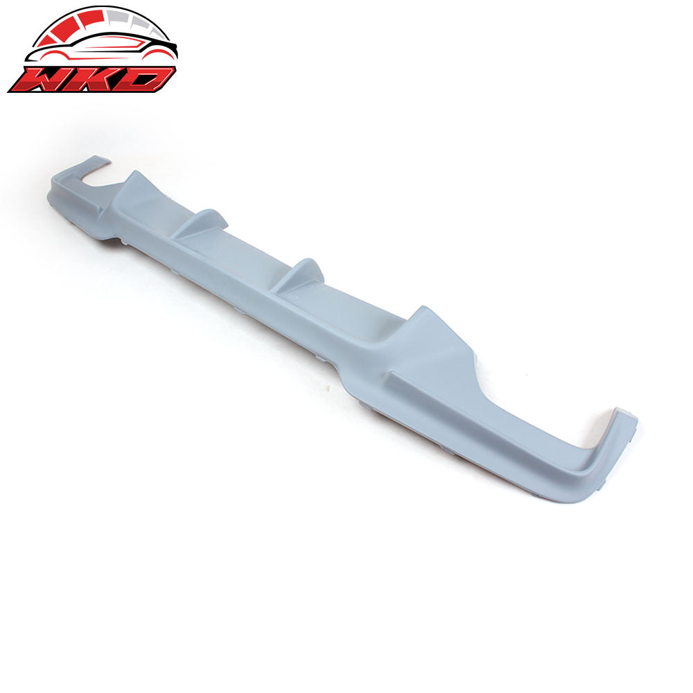 Fits 11-16 BMW 5 Series F10 M-Sport Sedan VO Style Rear Bumper Lip Diffuser FRP