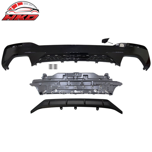 21-23 BMW G30 G31 5-Series 530 540 MP Style Type 1 Rear Bumper Lip Diffuser | Wholesale