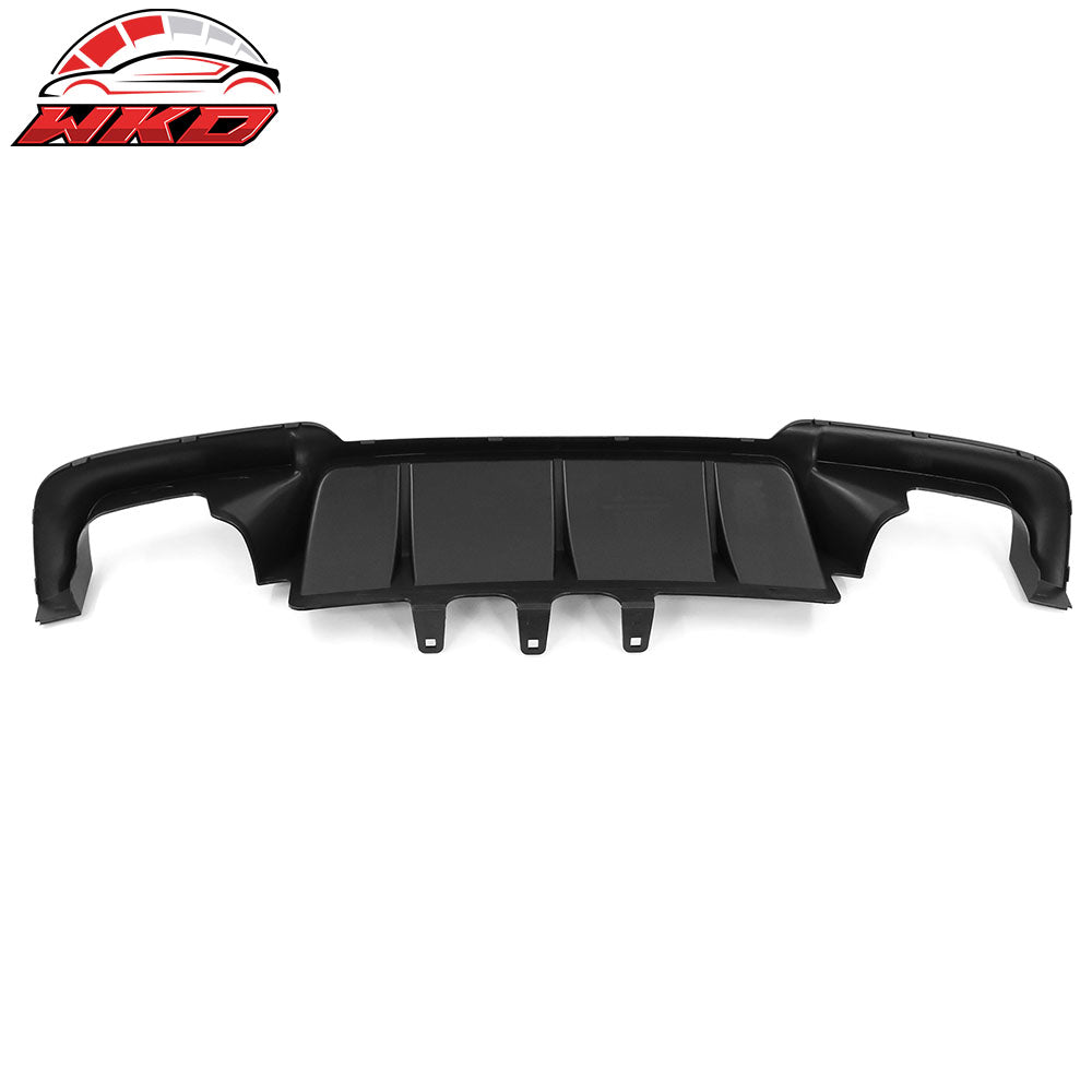 Fits 11-16 BMW F10 5 Series M Sport M5 Style Rear Bumper Lip Diffuser Body Kit