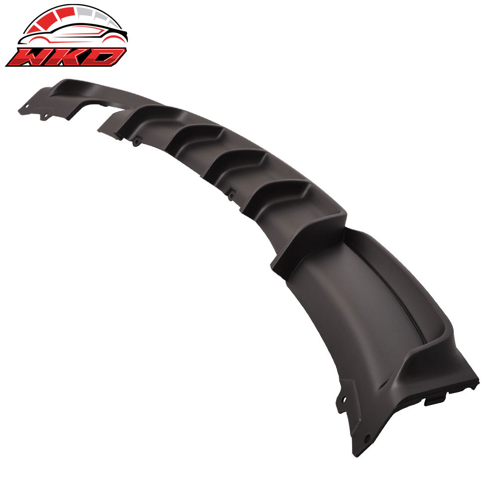 Fits 12-18 F30 M Performance Style Rear Bumper Lip Diffuser With Single Outlet