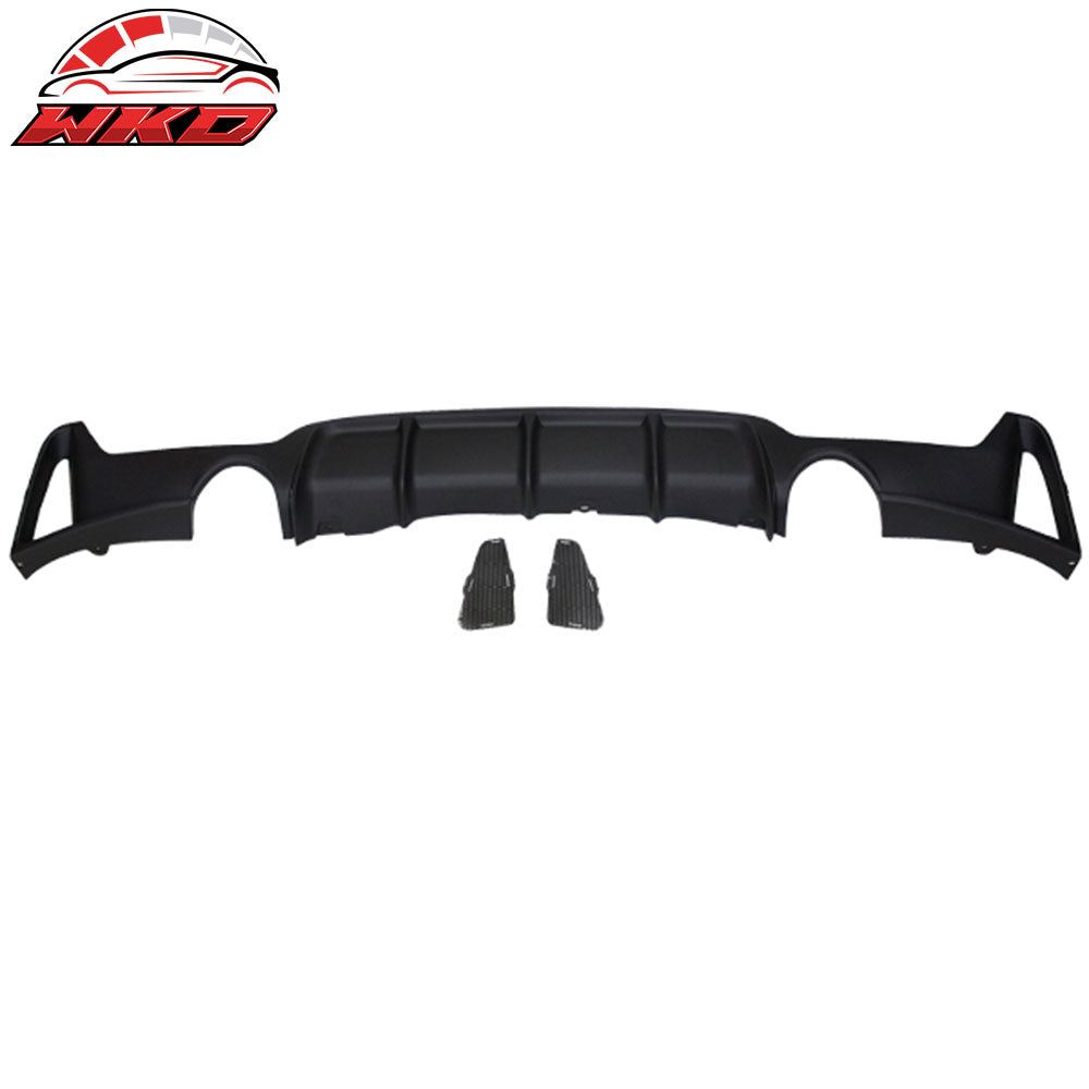 14-20 BMW F32 435i 440i M Performance Rear Bumper Lip Dual Single Exhaust | Wholesale