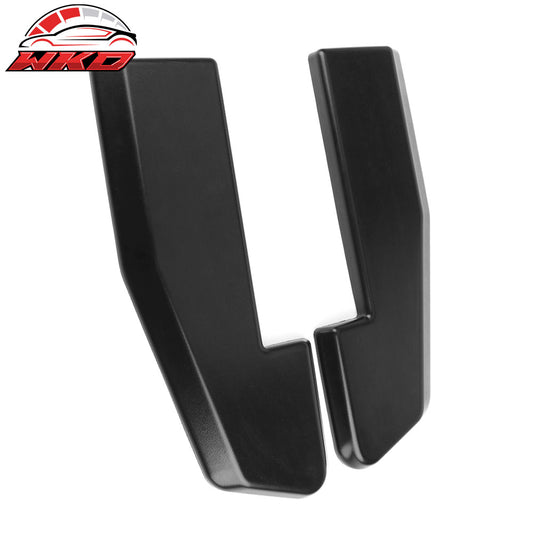 Universal V1 Style 2PCS Rear Bumper Lip Splitter Aprons Valance Sanded Black PP | Wholesale