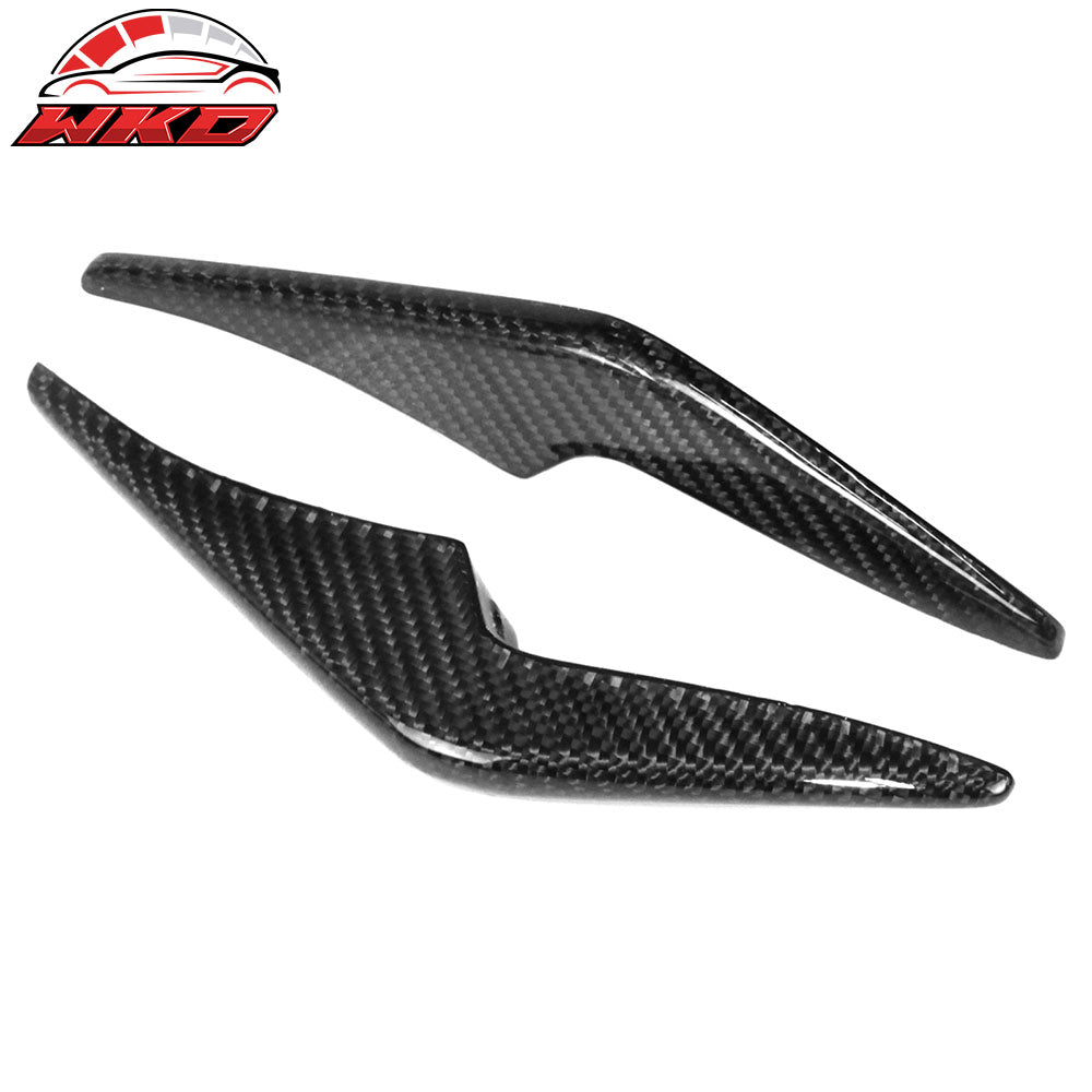 Closeout! Fits 19-22 Toyota Corolla 5D TRD Style Rear Bumper Aprons Carbon Fiber