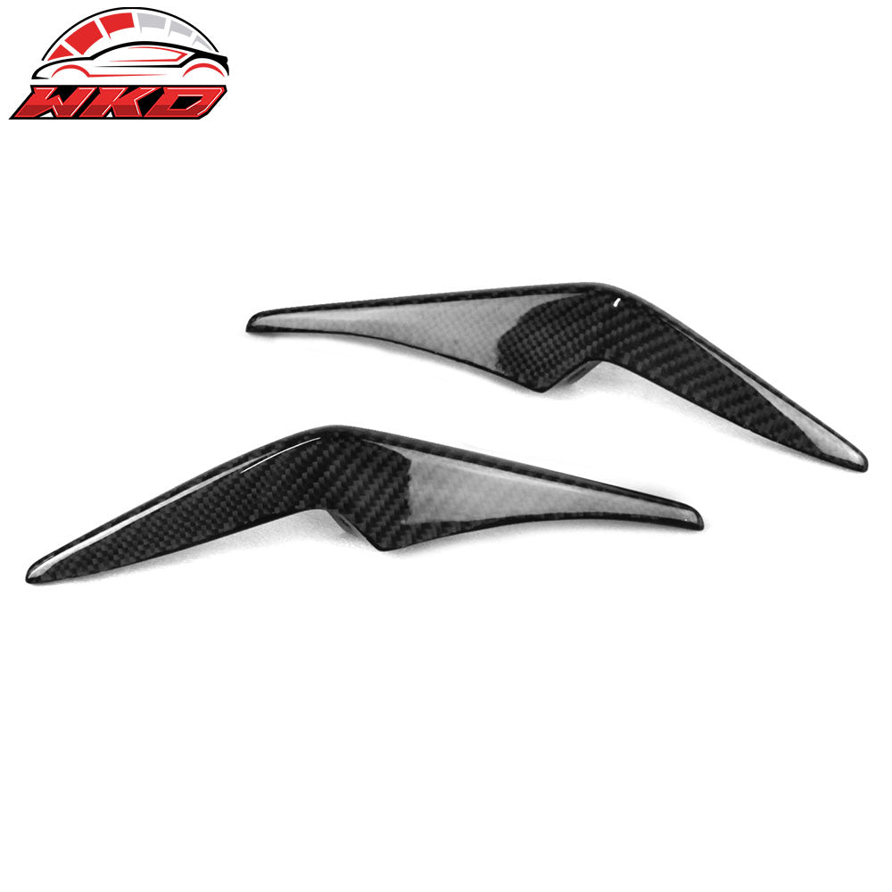 Closeout! Fits 19-22 Toyota Corolla 5D TRD Style Rear Bumper Aprons Carbon Fiber