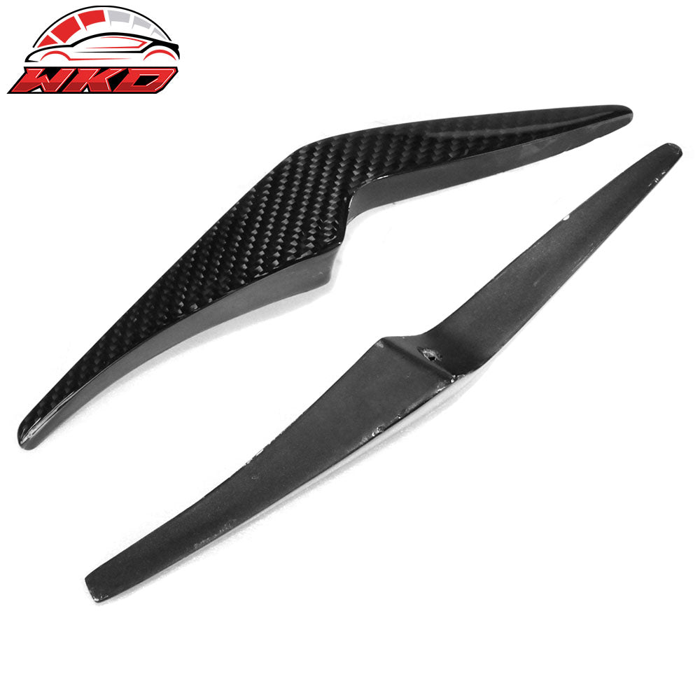 Closeout! Fits 19-22 Toyota Corolla 5D TRD Style Rear Bumper Aprons Carbon Fiber