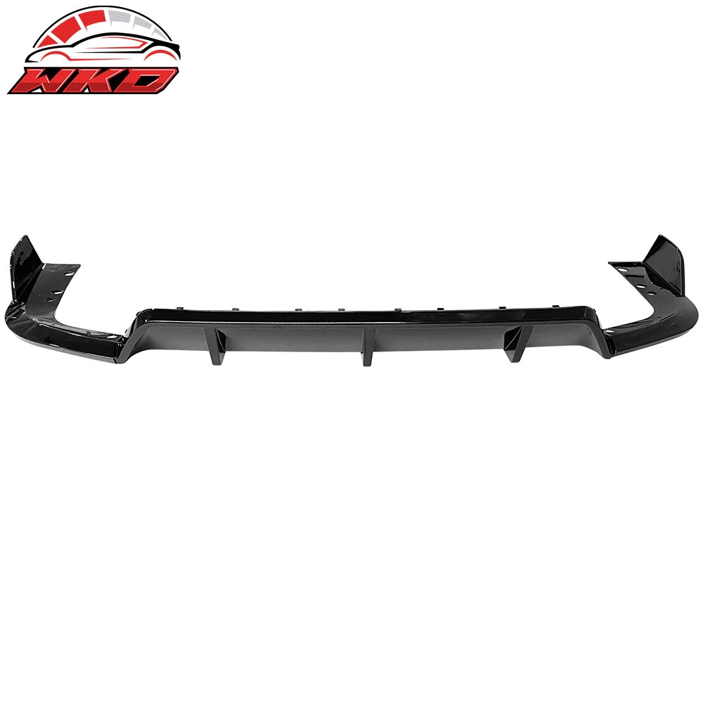 Fits 19-25 BMW G05 X5 M Sport Rear Bumper Lip 3PC ABS Gloss Black