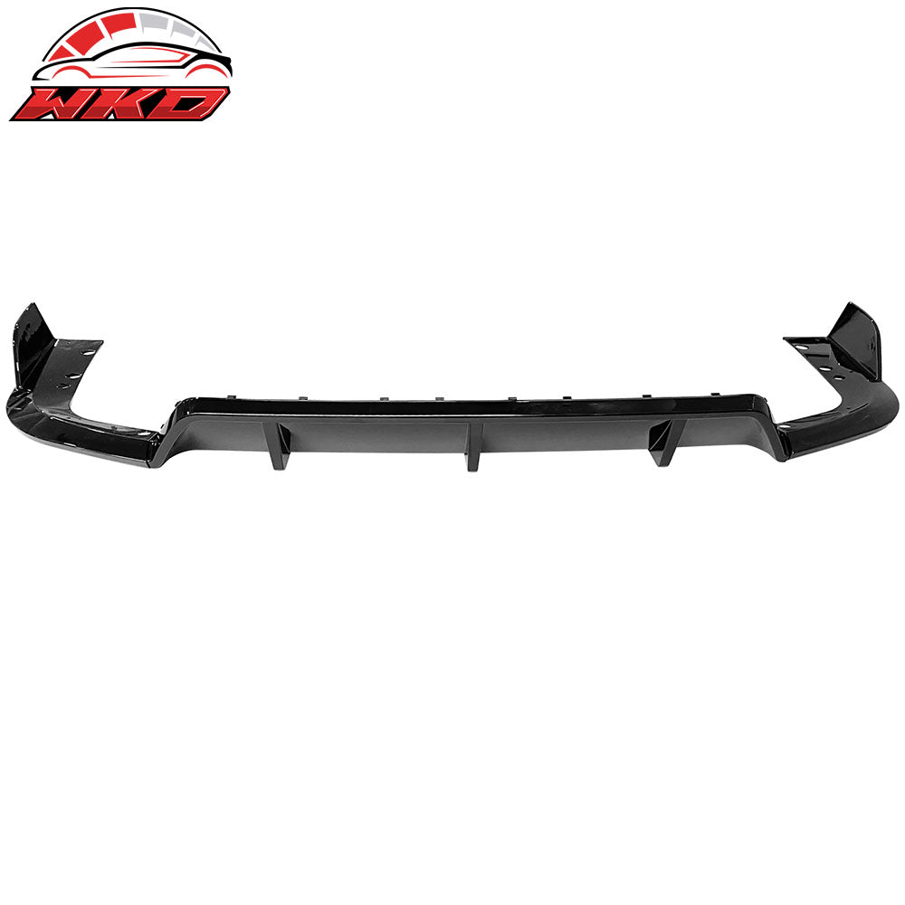 Fits 19-25 BMW G05 X5 M Sport Rear Bumper Lip 3PC ABS Gloss Black