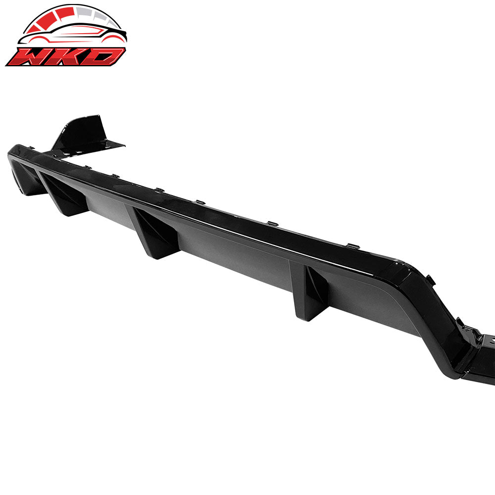 Fits 19-25 BMW G05 X5 M Sport Rear Bumper Lip 3PC ABS Gloss Black