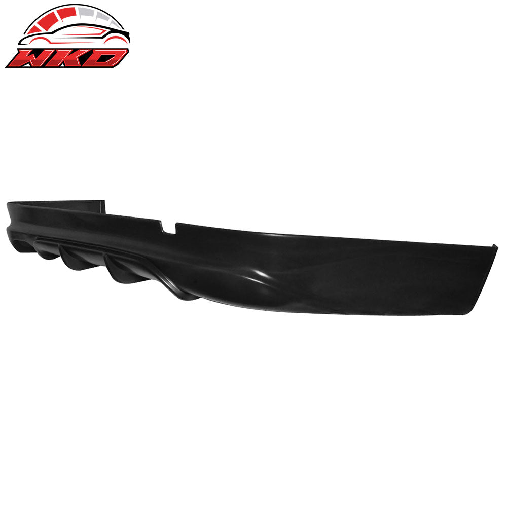 Fits 05-12 BMW E90 3-Series Sedan AC-S Style Rear Bumper Lip Spoiler Unpainted