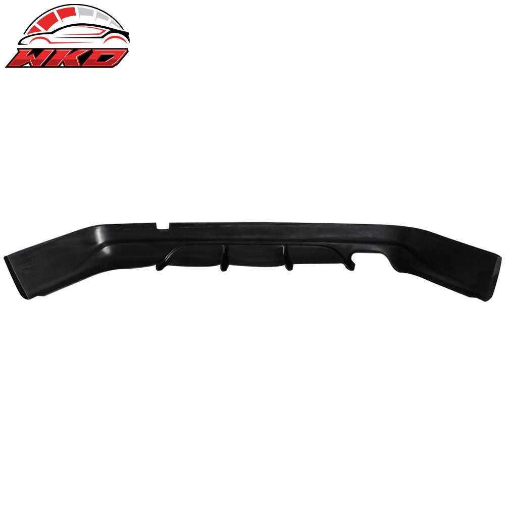 Fits 05-12 BMW E90 3-Series Sedan AC-S Style Rear Bumper Lip Spoiler Unpainted