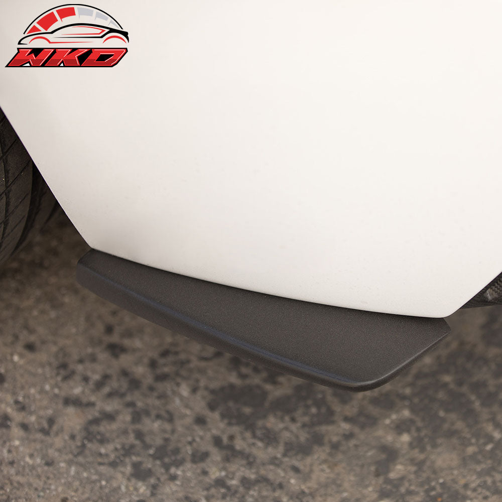 Fits 14-21 BMW F22 2-Series 2D Rear Bumper Lip Splitter Protector Unpainted