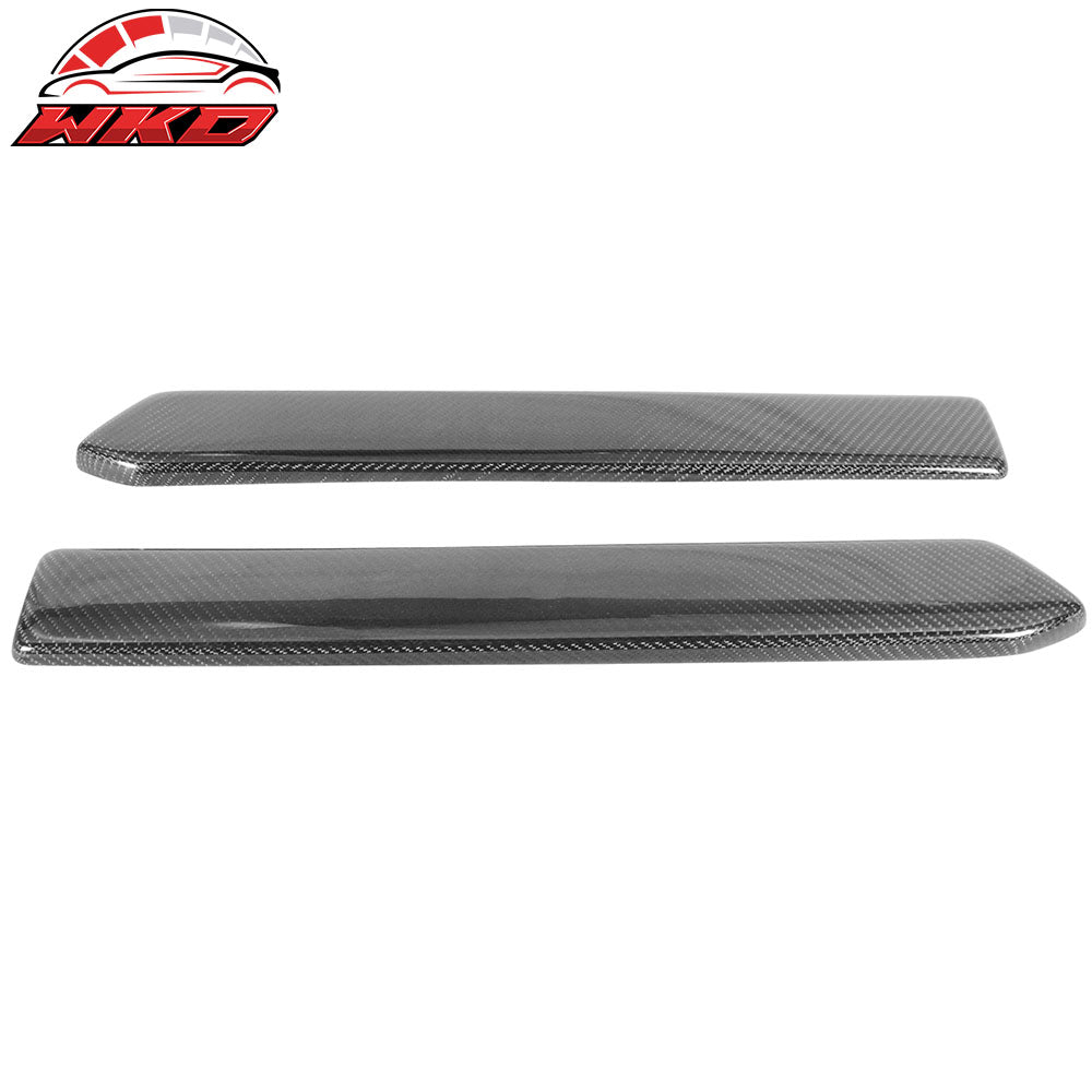 10-14 Ford Mustang Rear Bumper Lip Aprons Spats Carbon Fiber | Wholesale