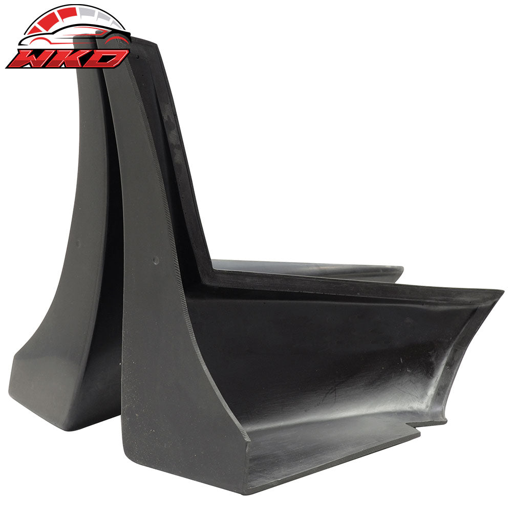 10-12 Ford Mustang V6 2PCS Rear Bumper Lip Side Splitter Winglet Aprons PU | Wholesale