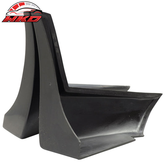 10-12 Ford Mustang V6 2PCS Rear Bumper Lip Side Splitter Winglet Aprons PU | Wholesale