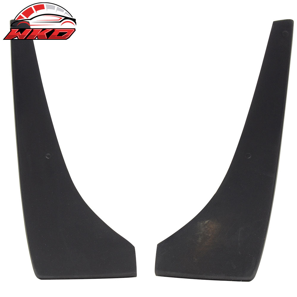 Fits 10-12 Ford Mustang V6 2PCS Rear Bumper Lip Side Splitter Winglet Aprons PU