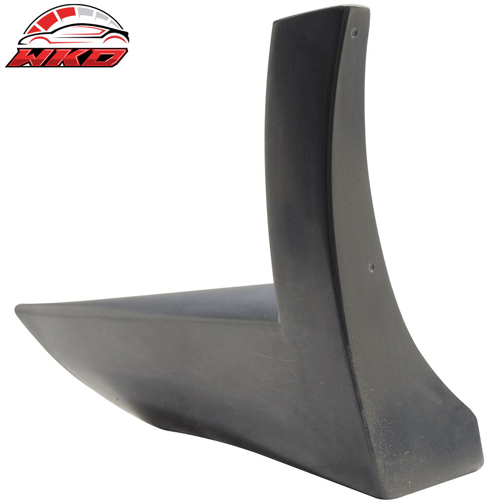 Fits 10-12 Ford Mustang V6 2PCS Rear Bumper Lip Side Splitter Winglet Aprons PU