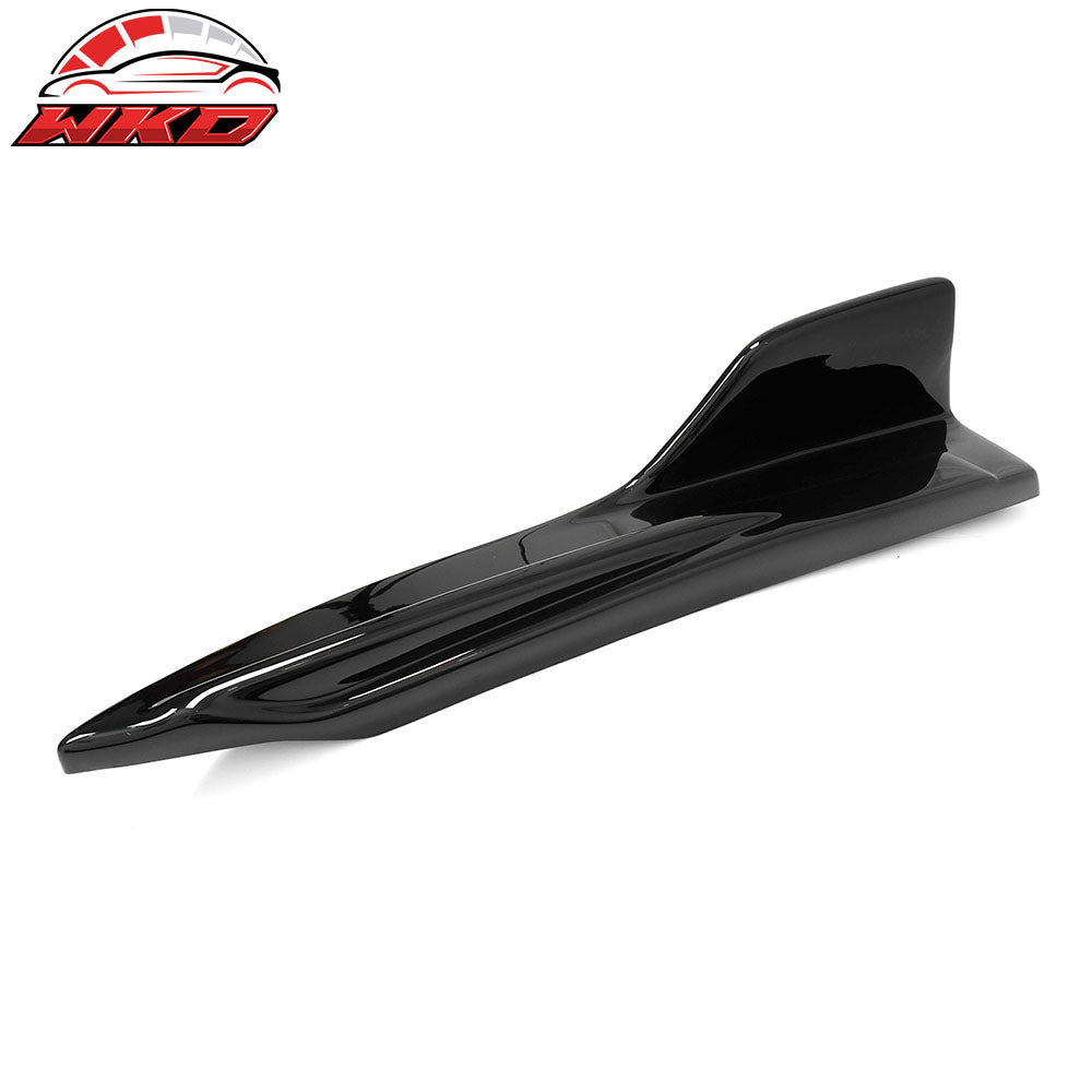 Fits 14-20 Lexus IS Sedan Artisan Style Rear Bumper Aprons Spat Gloss Black PP