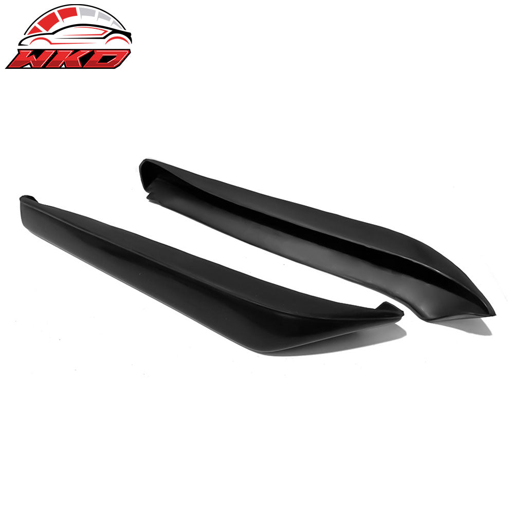 Fits 06-13 Lexus IS250 IS350 MDA Rear Bumper Lip Corner Aprons Splash Guards PU
