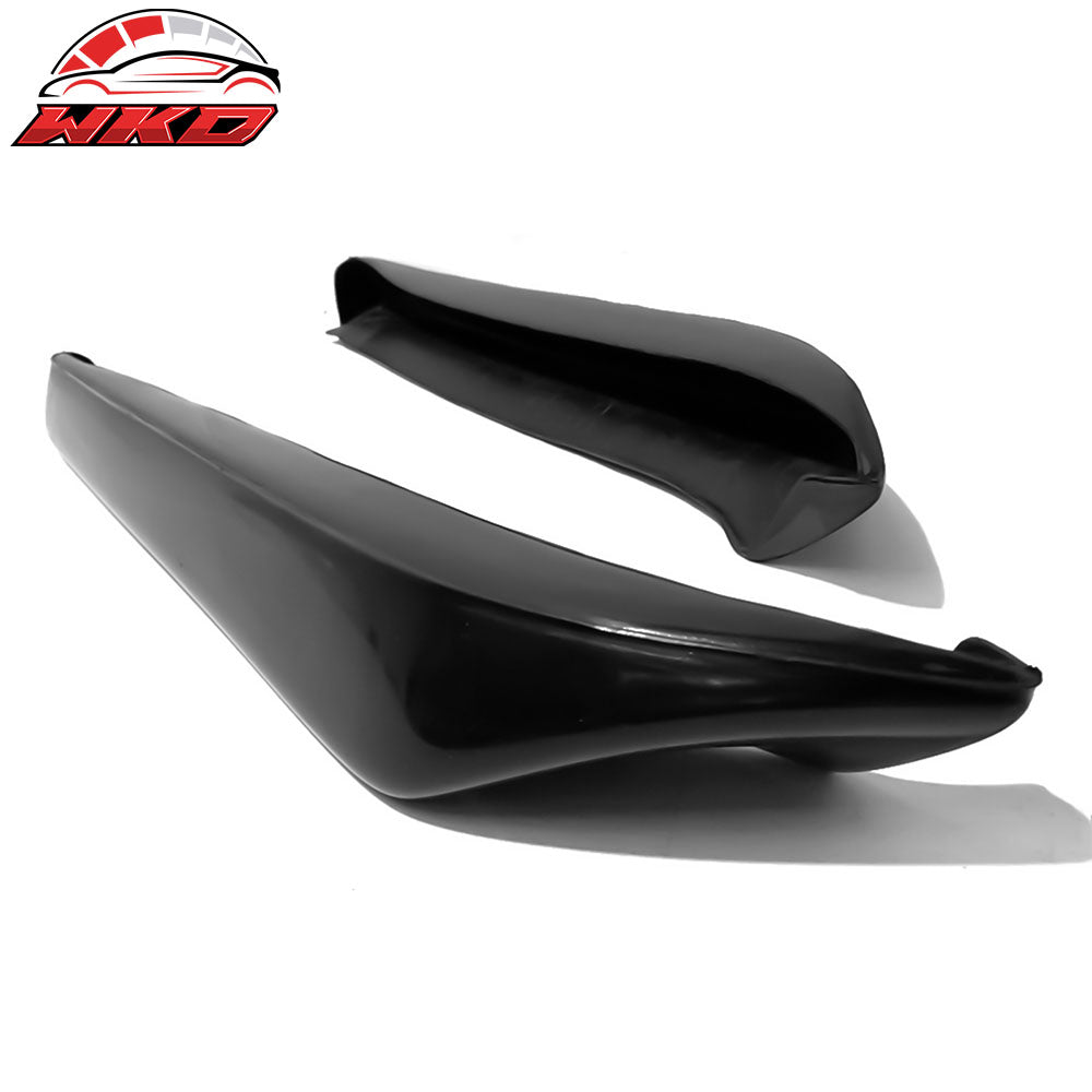 Fits 06-13 Lexus IS250 IS350 MDA Rear Bumper Lip Corner Aprons Splash Guards PU