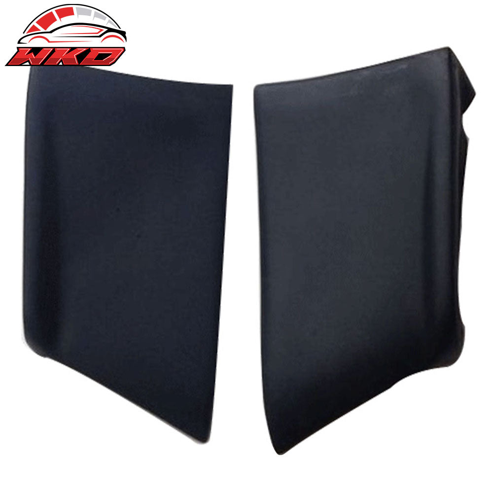 Fits 08-15 Mitsubishi Lancer Evolution EVO Style Rear Bumper Lip Spats Aprons PU