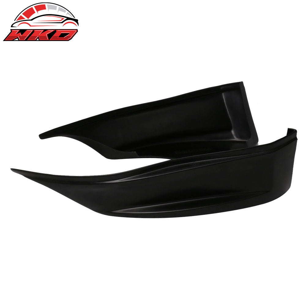 Fits 09-20 Nissan 370Z SS Style Rear Aprons Spat Rear Bumper Lip - PU