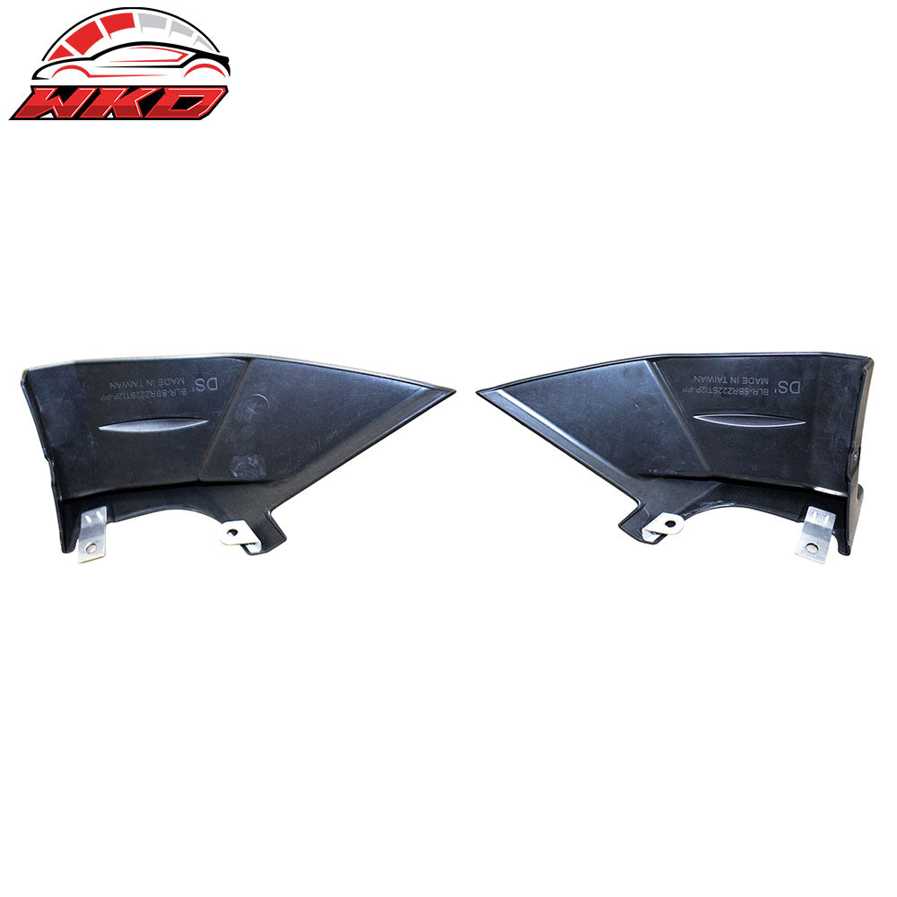 Fits 22-26 Toyota GR86/Subaru BRZ STI Style Rear Bumper Side Apron Splitters PP
