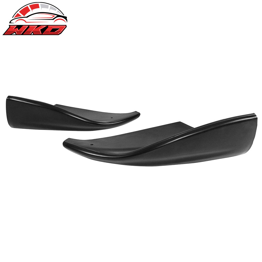 Fits 05-07 Subaru Impreza WRX STI CS Style 2PCS Rear Bumper Lip Aprons Spat PU