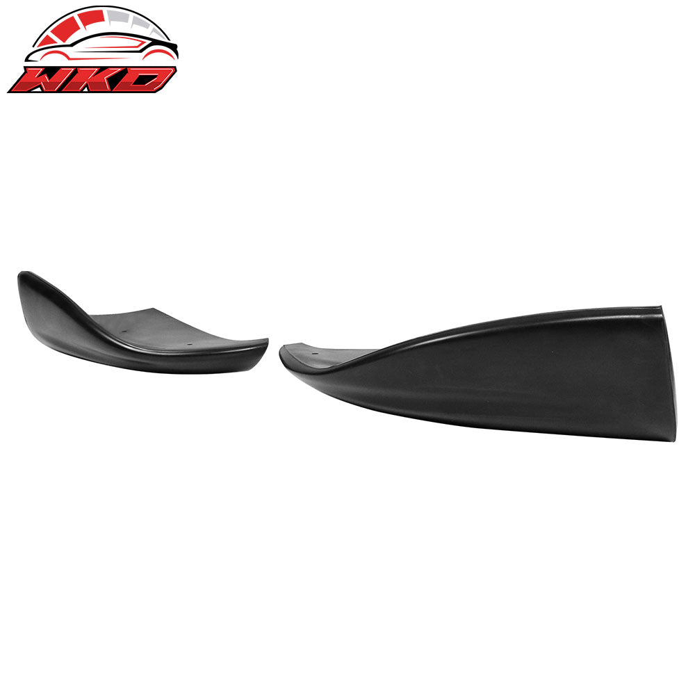Fits 05-07 Subaru Impreza WRX STI CS Style 2PCS Rear Bumper Lip Aprons Spat PU
