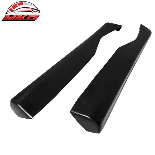 Wholesale 99-04 Ford Mustang MDA Style Rear Bumper Lip Corner Apron Black PU - 2PCS