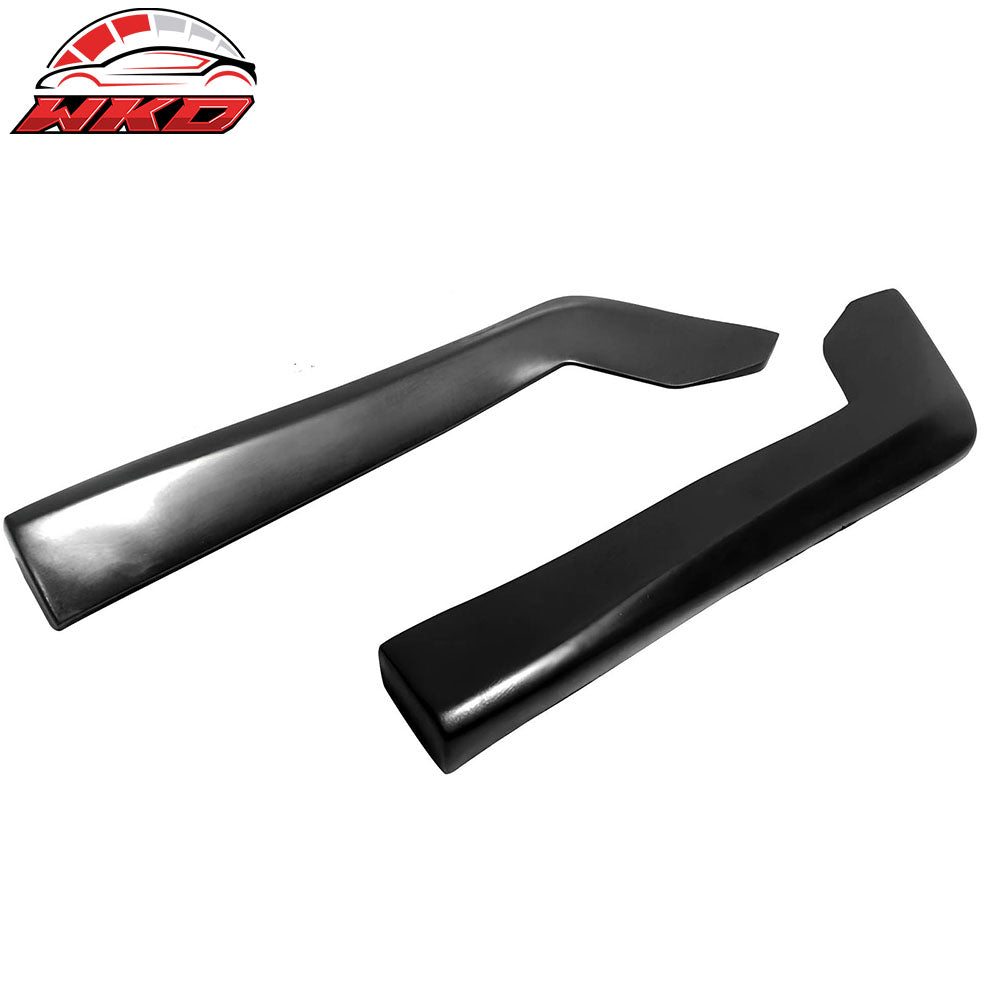 2007-10 BMW E92 3-Series DT Style Rear Bumper Lip Side Corner Aprons Black PU | Wholesale