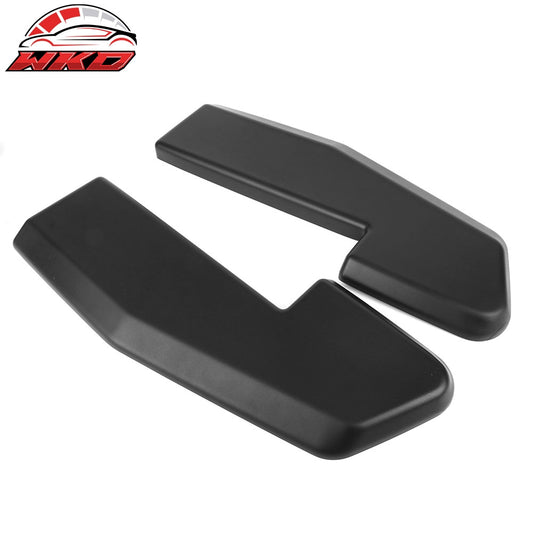 Wholesale 15-17 Ford Mustang V1 Style 2PC Rear Bumper Apron PP Matte Black W/8 Screws - Wikond Auto