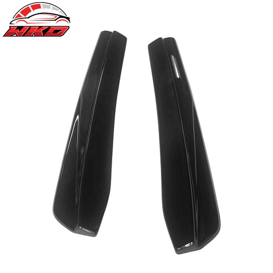 Wholesale 24-26 Ford Mustang 7th Dark Horse IKON Style Gloss Black Rear Bumper Aprons