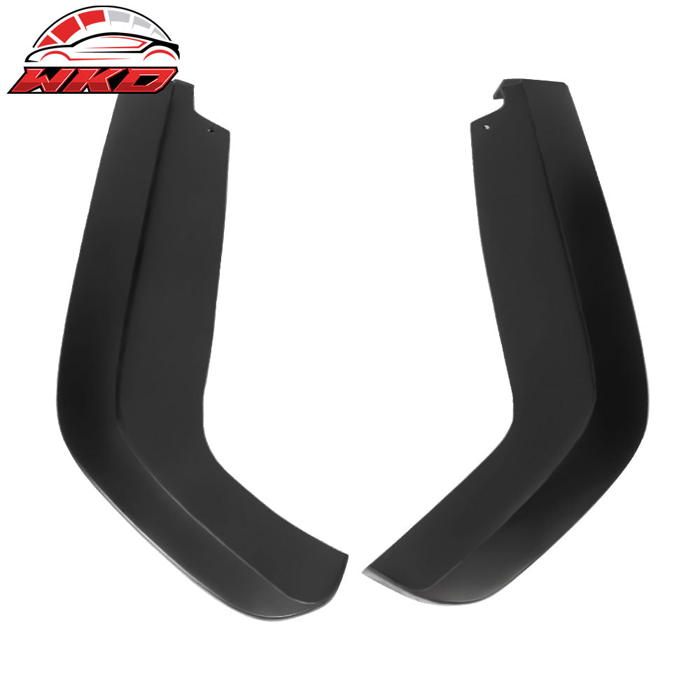 Fits 14-16 Scion TC Rear Bumper Lip Splitters Unpainted PU Side Corner Aprons