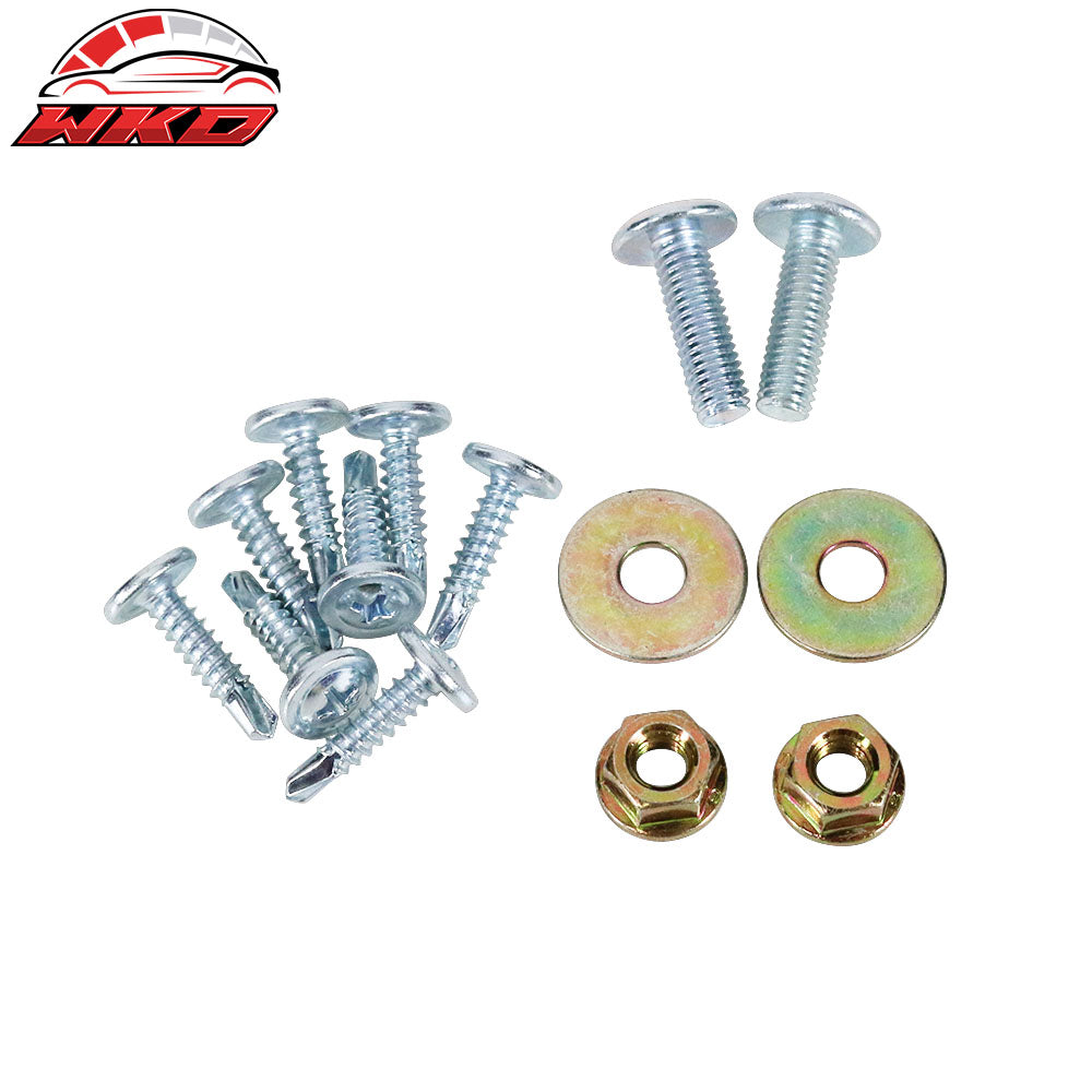 Fits 14-16 Scion TC Rear Bumper Lip Splitters Unpainted PU Side Corner Aprons