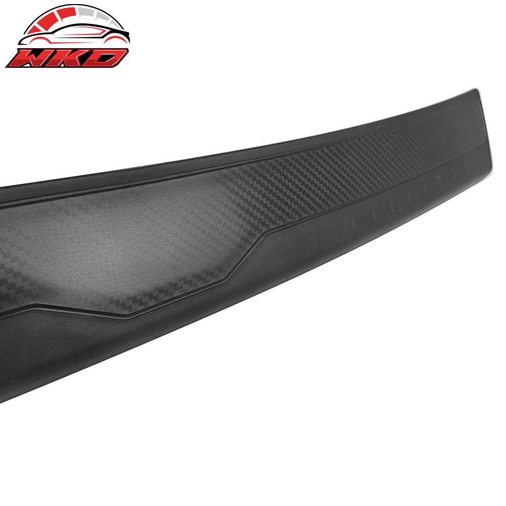 Fits 15-21 Subaru WRX STI 4th Rear Bumper Cover Protector Step Plate Pad Guard