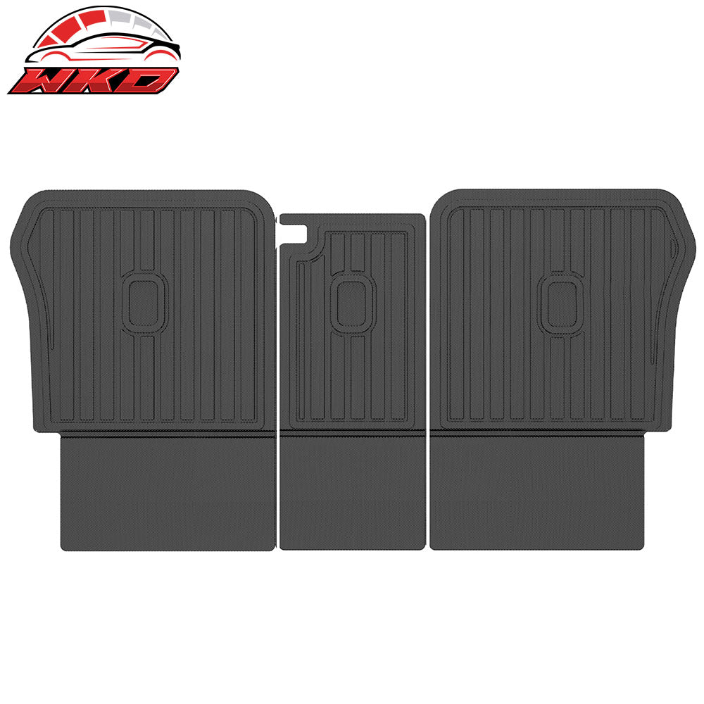 Fits 25-26 Tesla Model Y Juniper Rear Bumper Side Apron Matte Black Diffuser Cap