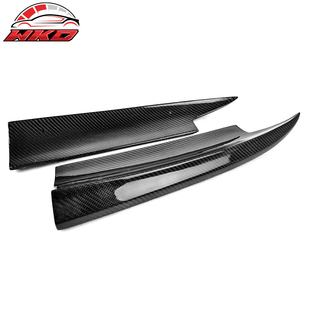 Closeout! 14-16 Benz W117 CLA-Class Carbon Fibe CF Rear Bumper Side Aprons | Wholesale