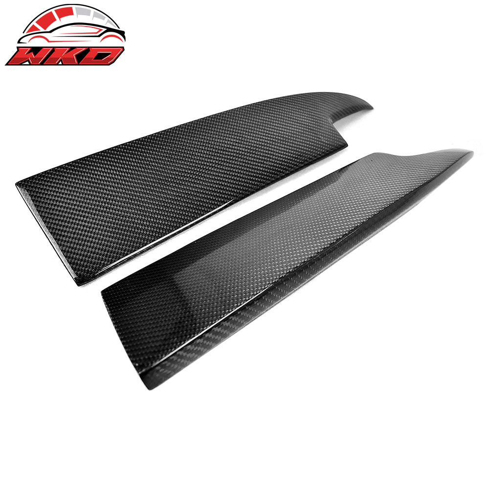 Closeout! Fits 14-16 Benz W117 CLA-Class Carbon Fibe CF Rear Bumper Side Aprons