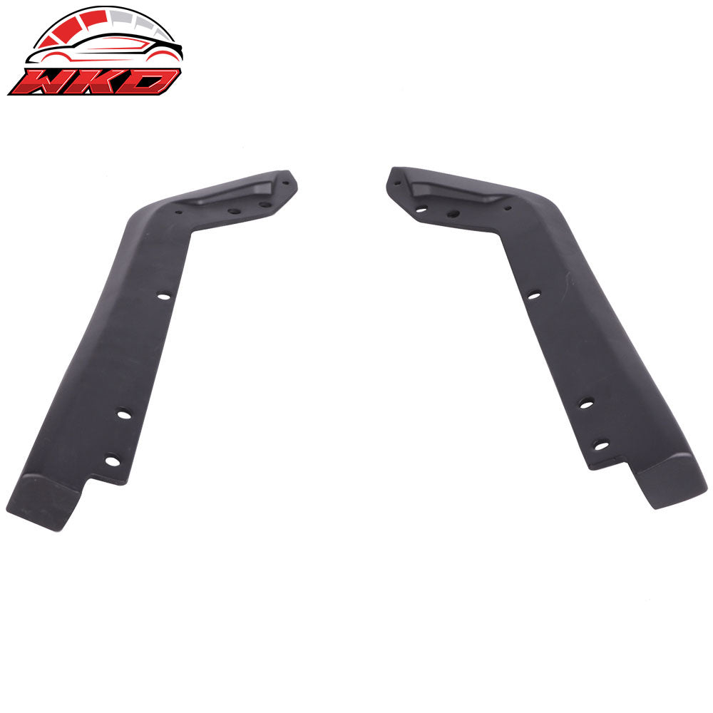 Fits 15-21 Subaru WRX STI Painted ABS Matte Black Rear Bumper Splitter Lip