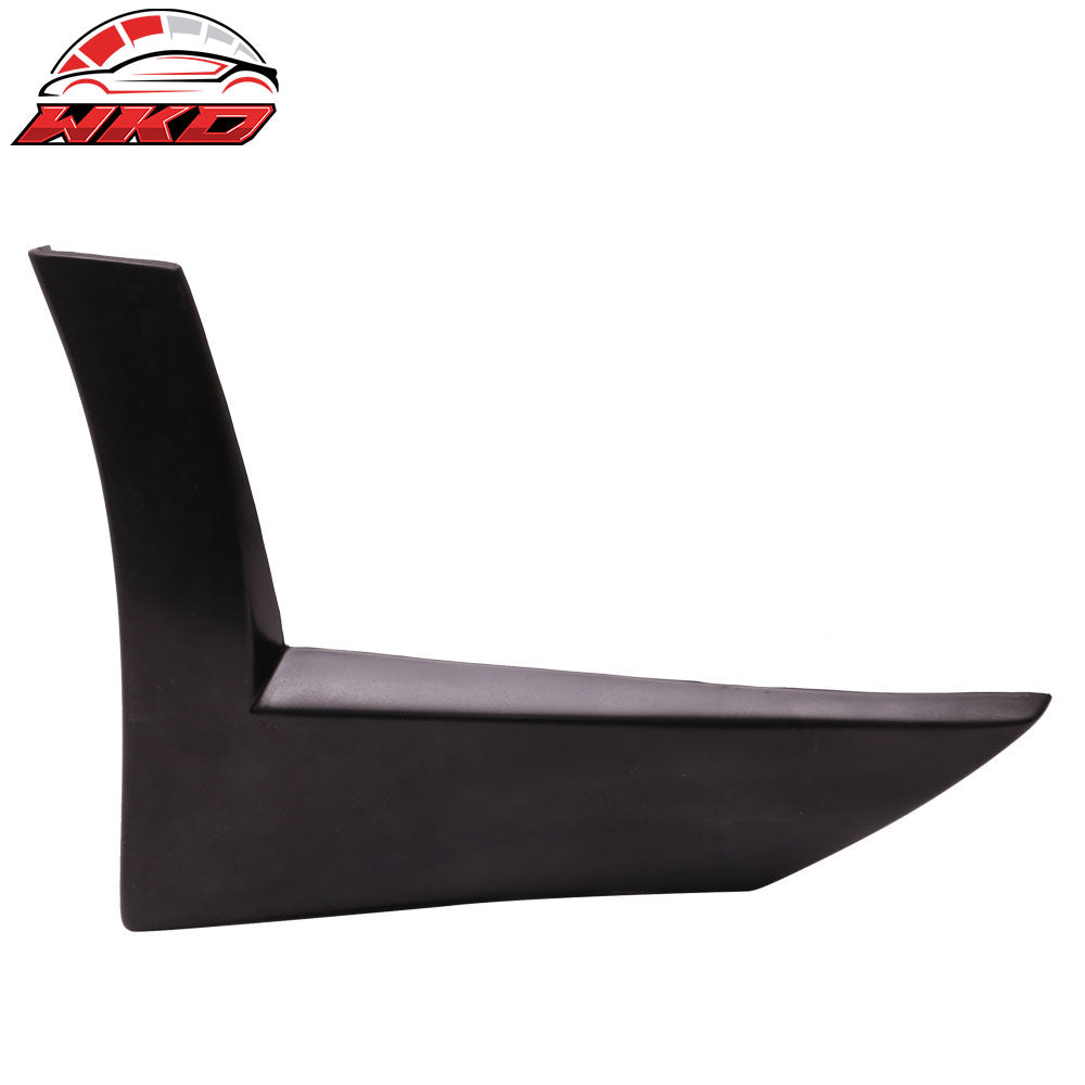 Fits 13-14 Ford Mustang X Rear Bumper Splitter Winglet Aprons PU