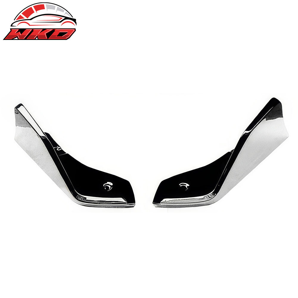 20-25 Toyota GR Supra A90 A91 Rear Bumper Splitters AG Style Gloss Black | Wholesale