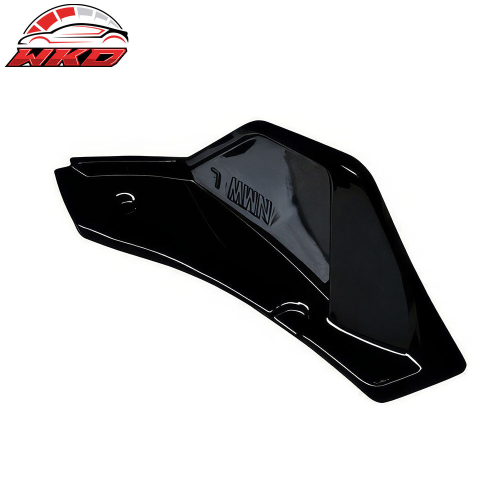 Fits 20-25 Toyota GR Supra A90 A91 Rear Bumper Splitters AG Style Gloss Black