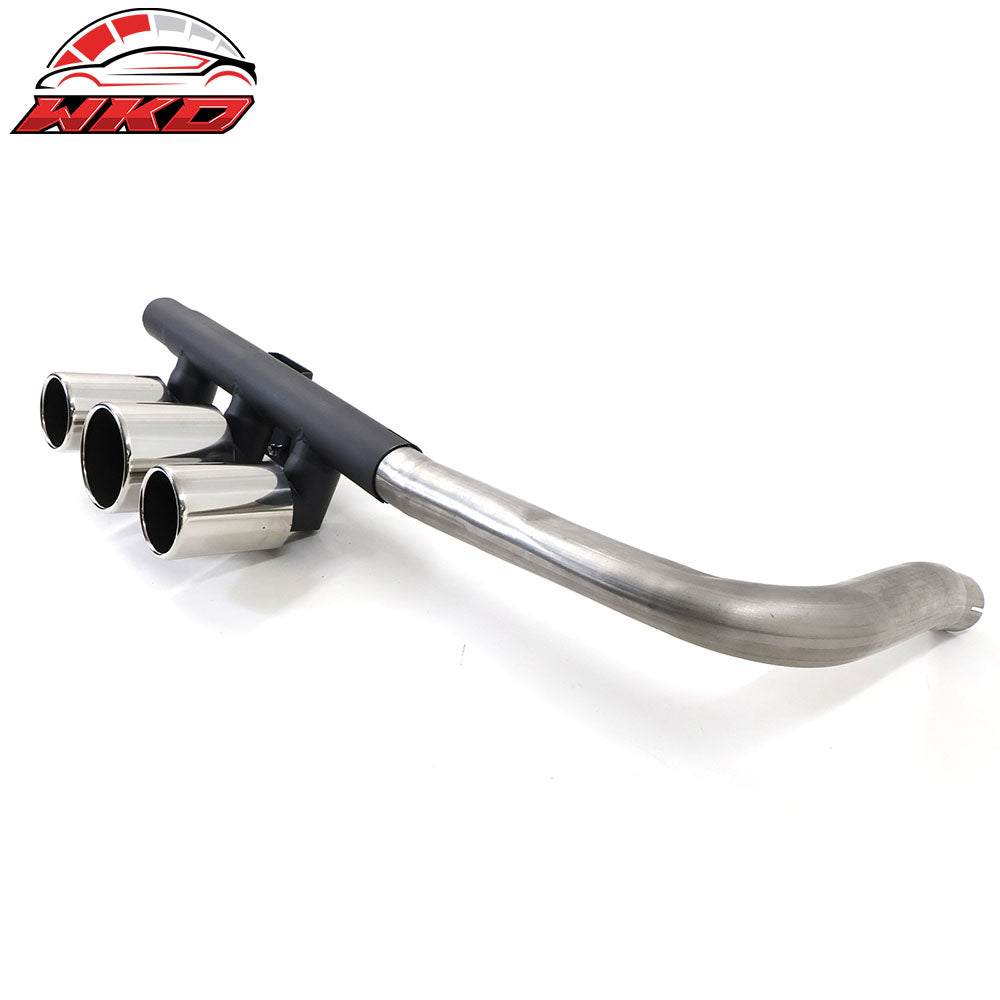 Fits 22-26 Honda Civic LX Sport Rear Bumper Type R Style +Diffuser +Exhaust Pipe