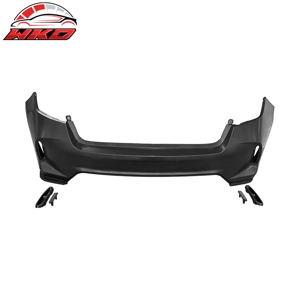 Fits 22-26 Civic Sedan Type R Style Rear Bumper Cover & Diffuser & Exhaust Pipe