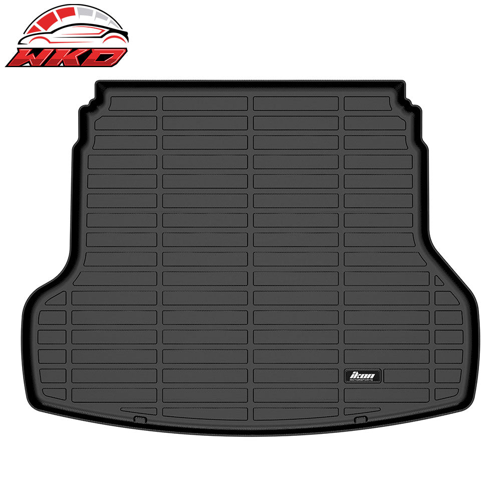 19-24 Kia Forte TPE All Weather Rear Cargo Area Floor Liner Trunk Tray Mats | Wholesale