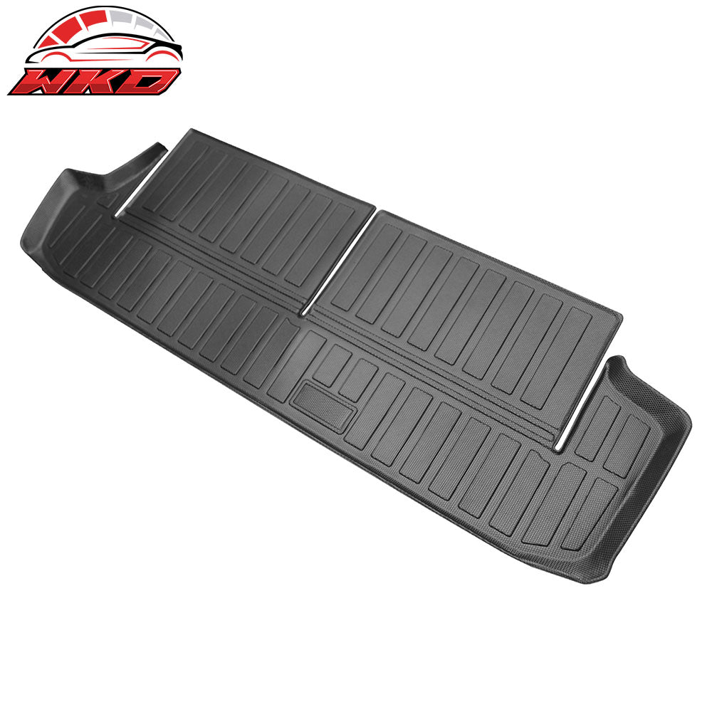 Fits 10-25 Toyota 4Runner W/7 Seat Rear Cargo Liner Trunk Tray Mat Cover 3D TPE